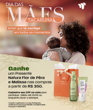 Dia das M&atilde;es Tacaruna