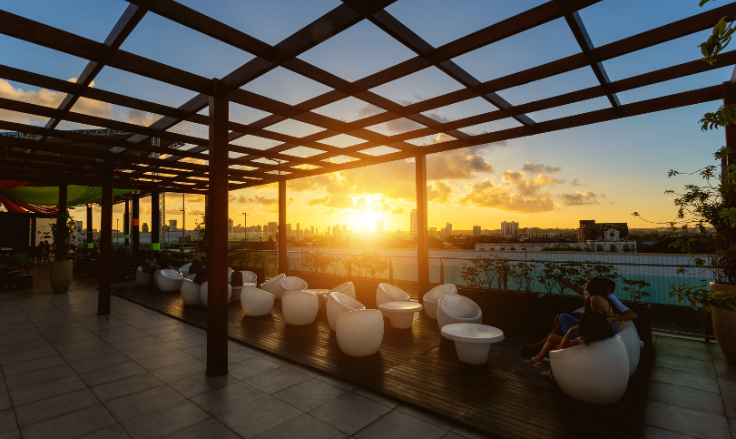 O Rooftop Tacaruna é incrível!