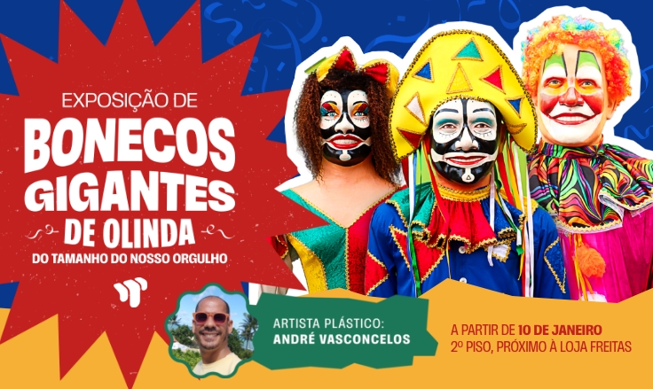 Exposi&ccedil;&atilde;o Bonecos Gigantes